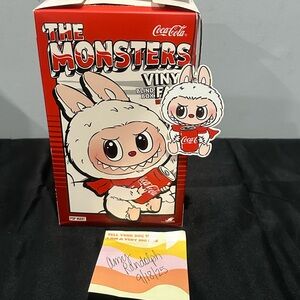 Coca-Cola Plush Labubu Happy Factor